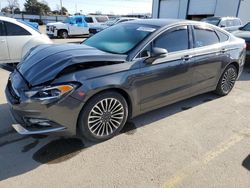 Salvage cars for sale at Nampa, ID auction: 2017 Ford Fusion Titanium