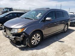 Salvage cars for sale from Copart Haslet, TX: 2014 Honda Odyssey EXL