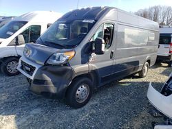 Salvage cars for sale from Copart Mebane, NC: 2021 Dodge RAM Promaster 3500 3500 High