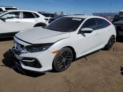 Salvage cars for sale from Copart Brighton, CO: 2020 Honda Civic Sport