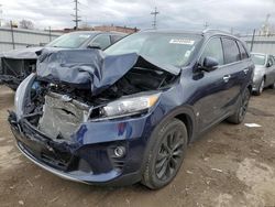 Salvage cars for sale from Copart Chicago Heights, IL: 2020 KIA Sorento EX