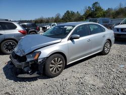 Salvage cars for sale from Copart Memphis, TN: 2013 Volkswagen Passat S