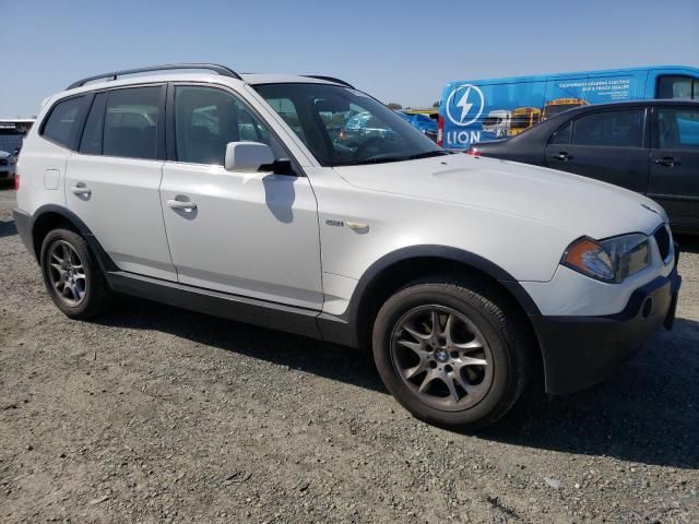 2004 BMW X3 2.5I