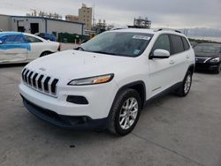 Salvage cars for sale from Copart New Orleans, LA: 2016 Jeep Cherokee Latitude