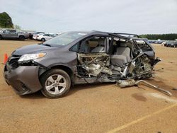 Vehiculos salvage en venta de Copart Longview, TX: 2018 Toyota Sienna LE