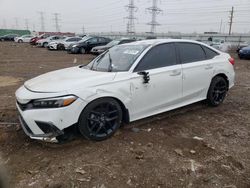 Salvage cars for sale at Elgin, IL auction: 2022 Honda Civic Sport