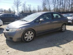 Honda salvage cars for sale: 2010 Honda Civic LX