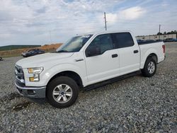 Salvage cars for sale at Tifton, GA auction: 2017 Ford F150 Supercrew