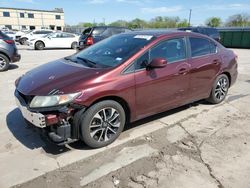 Salvage cars for sale at Wilmer, TX auction: 2013 Honda Civic EX