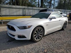 Ford salvage cars for sale: 2017 Ford Mustang GT