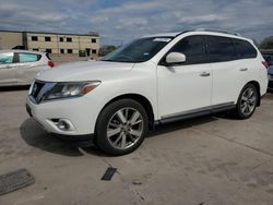 Salvage cars for sale from Copart Wilmer, TX: 2014 Nissan Pathfinder S