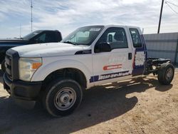 Salvage trucks for sale at Andrews, TX auction: 2011 Ford F250 Super Duty