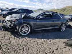 Salvage cars for sale from Copart Colton, CA: 2019 Audi A5 Premium