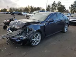 Salvage cars for sale from Copart Denver, CO: 2006 Lexus IS 250