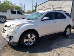 Salvage cars for sale from Copart Savannah, GA: 2014 Chevrolet Equinox LT
