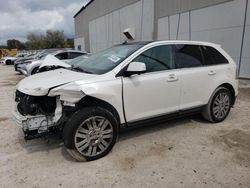 Salvage cars for sale at Apopka, FL auction: 2009 Ford Edge Limited