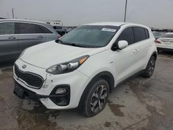 Salvage cars for sale from Copart Grand Prairie, TX: 2020 KIA Sportage LX