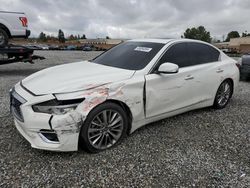 Infiniti salvage cars for sale: 2018 Infiniti Q50 Luxe