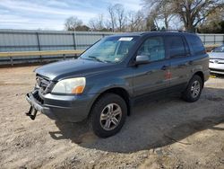 Salvage cars for sale at Chatham, VA auction: 2004 Honda Pilot EX