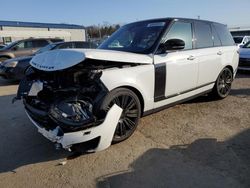 Salvage cars for sale at Pennsburg, PA auction: 2018 Land Rover Range Rover HSE