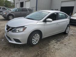 Salvage cars for sale from Copart Savannah, GA: 2019 Nissan Sentra S