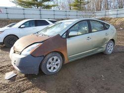 Salvage cars for sale from Copart Davison, MI: 2007 Toyota Prius