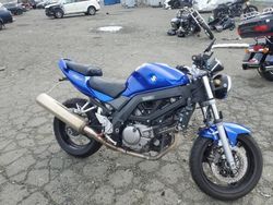 Salvage motorcycles for sale at Vallejo, CA auction: 2007 Suzuki SV650