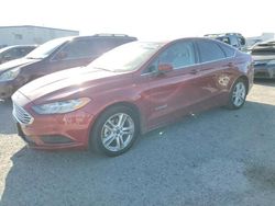 Ford salvage cars for sale: 2018 Ford Fusion SE Hybrid