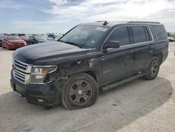 Salvage cars for sale at San Antonio, TX auction: 2017 Chevrolet Tahoe K1500 LT