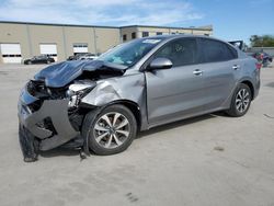 Salvage cars for sale from Copart Wilmer, TX: 2021 KIA Rio LX