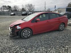 Salvage cars for sale from Copart Mebane, NC: 2018 Toyota Prius