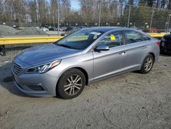 Salvage cars for sale at Waldorf, MD auction: 2015 Hyundai Sonata SE