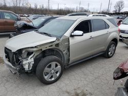 Salvage cars for sale at Bridgeton, MO auction: 2015 Chevrolet Equinox LTZ