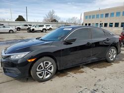 Salvage cars for sale at Littleton, CO auction: 2018 Honda Civic LX