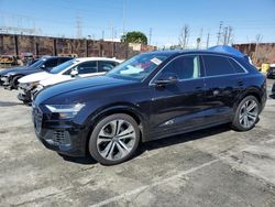 Salvage cars for sale from Copart Wilmington, CA: 2019 Audi Q8 Prestige