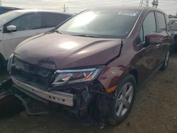 Honda salvage cars for sale: 2018 Honda Odyssey EXL