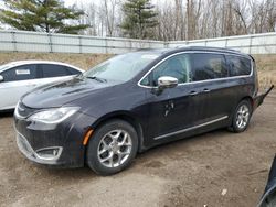 Chrysler Pacifica salvage cars for sale: 2019 Chrysler Pacifica Limited