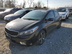 Salvage cars for sale from Copart Bridgeton, MO: 2017 KIA Forte EX