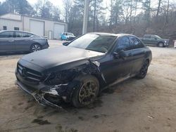 Salvage cars for sale from Copart Hueytown, AL: 2016 Mercedes-Benz C 300 4matic