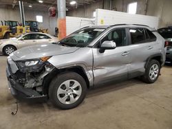 Salvage cars for sale from Copart Blaine, MN: 2019 Toyota Rav4 LE