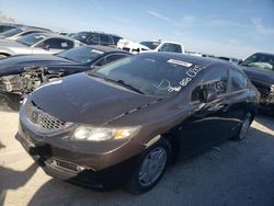 Salvage cars for sale at Miami, FL auction: 2013 Honda Civic HF