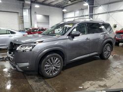 Salvage cars for sale at Ham Lake, MN auction: 2023 Nissan Pathfinder SL