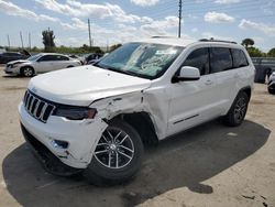 Salvage cars for sale from Copart Miami, FL: 2018 Jeep Grand Cherokee Laredo