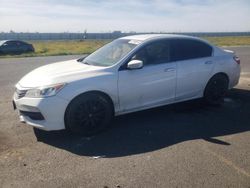 Salvage cars for sale from Copart Sacramento, CA: 2016 Honda Accord LX