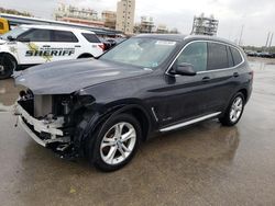 Salvage cars for sale at New Orleans, LA auction: 2018 BMW X3 XDRIVE30I