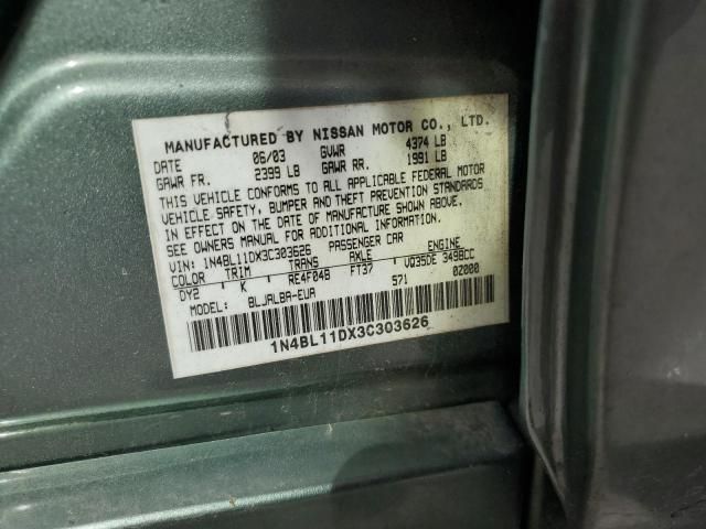 2003 Nissan Altima SE