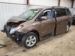 Toyota Sienna LE salvage cars for sale: 2020 Toyota Sienna LE