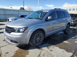 Salvage cars for sale at Littleton, CO auction: 2018 Dodge Journey SE