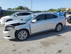 Salvage cars for sale from Copart Orlando, FL: 2016 Chevrolet Impala LT