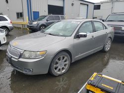 Lincoln MKZ salvage cars for sale: 2008 Lincoln MKZ